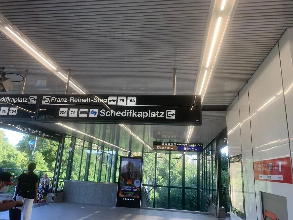 Bahnhof Meidling Twin Double Vienna Austria